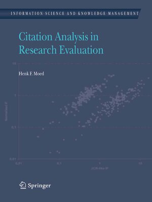 cover image of Citation Analysis in Research Evaluation